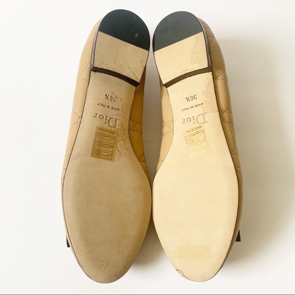 CHRISTIAN DIOR CANNAGE LEATHER MY DIOR BALLET - Picture 10 of 10